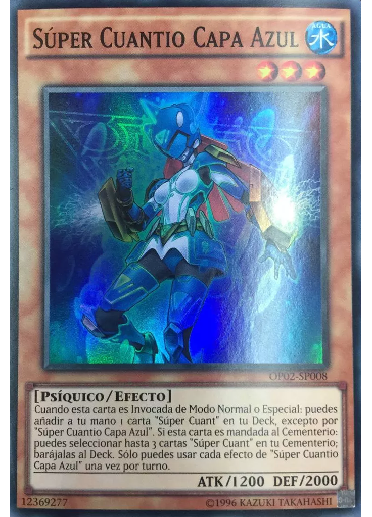 Súper Cuantio Capa Azul