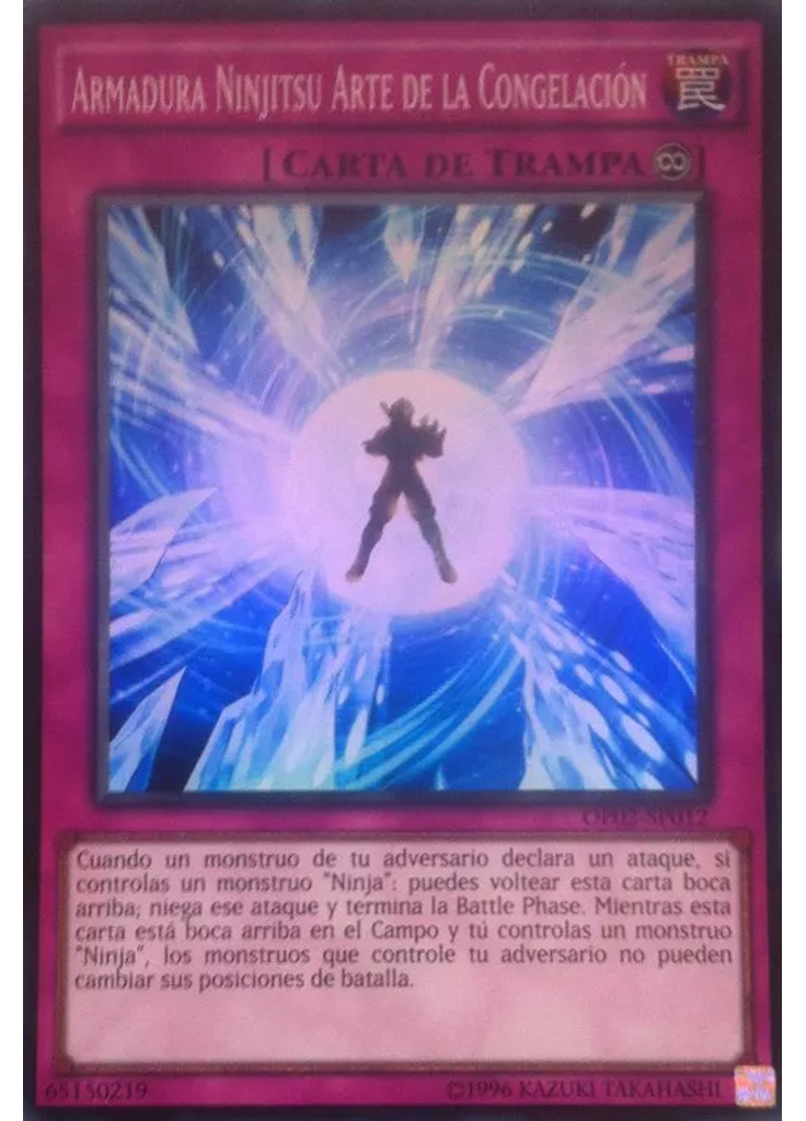 Armadura Ninjitsu Arte de la Congelación