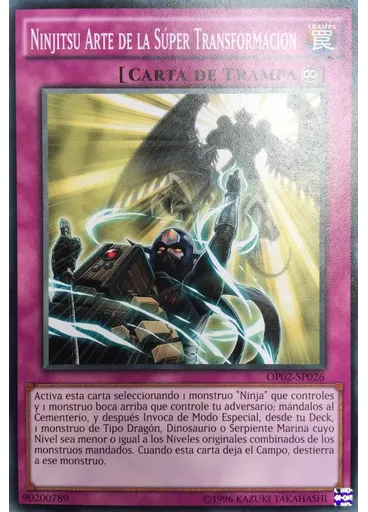 Ninjitsu Arte de la Súper Transformación