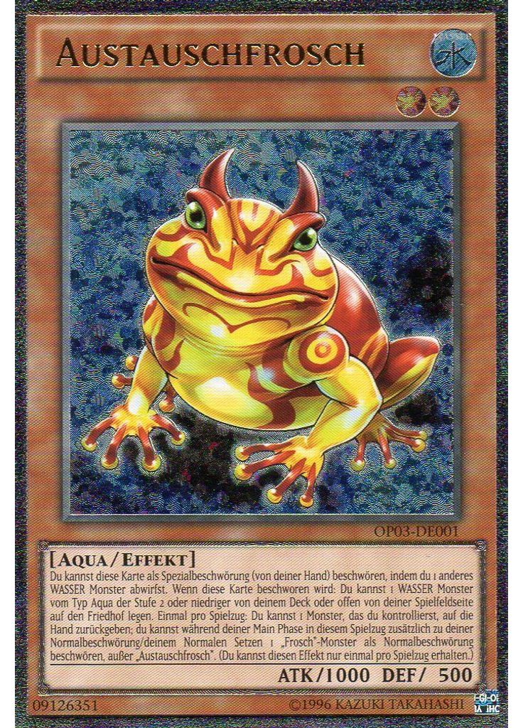 Austauschfrosch