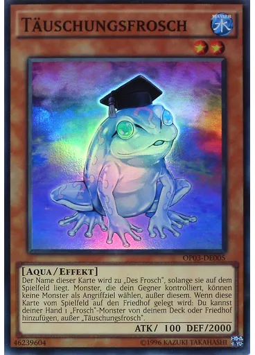 Täuschungsfrosch