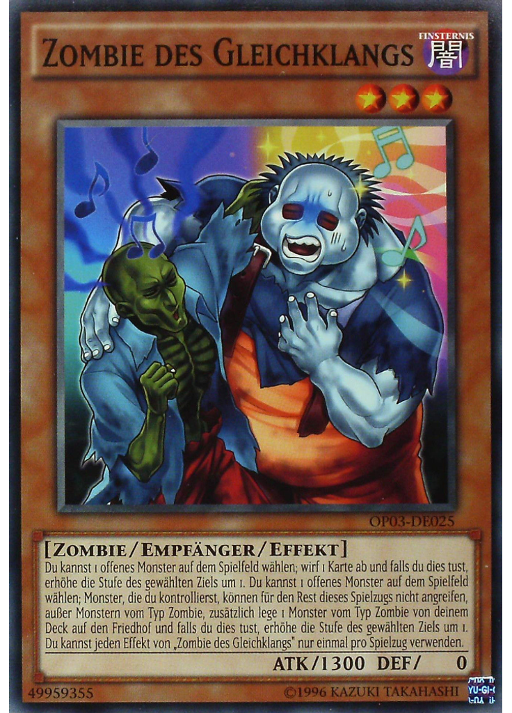 Zombie des Gleichklangs
