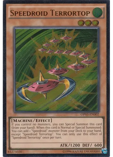 Speedroid Terrortop — OTS Tournament Pack 3