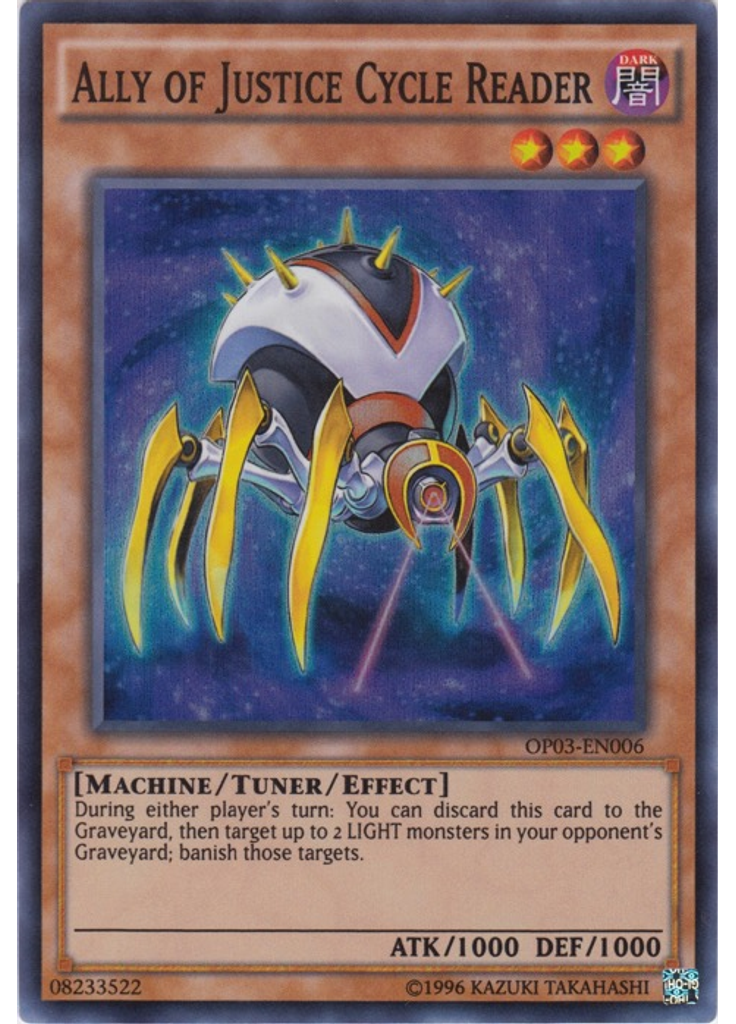 Ally of Justice Cycle Reader