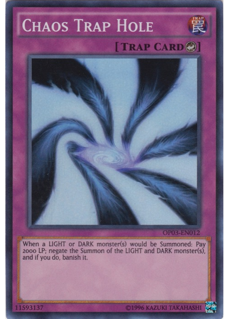 Chaos Trap Hole