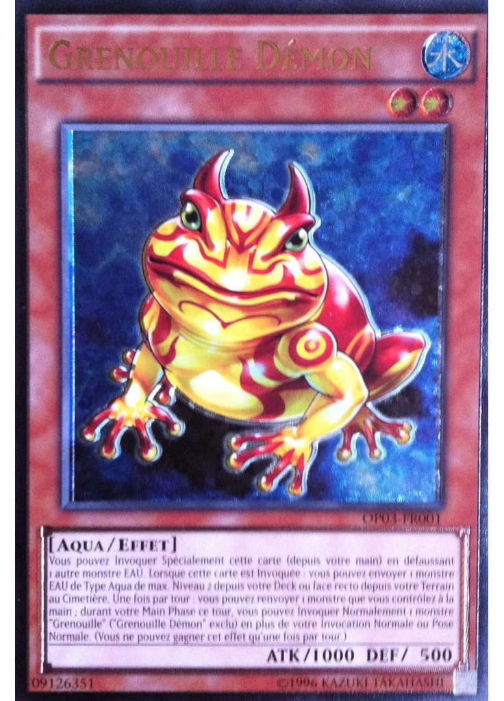 Grenouille Démon