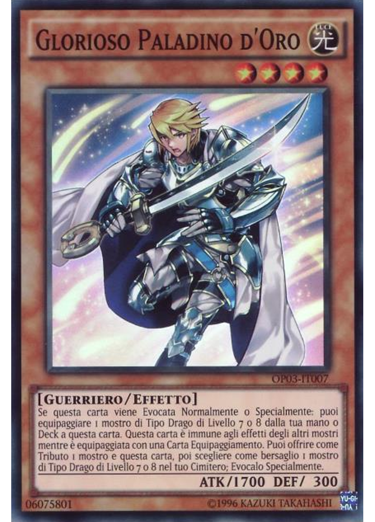 Glorioso Paladino d'Oro