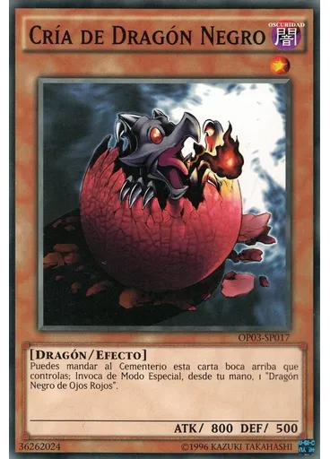 Cría de Dragón Negro