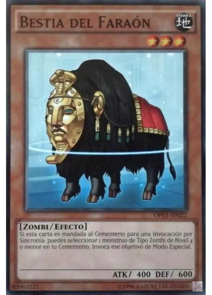 Bestia del Faraón