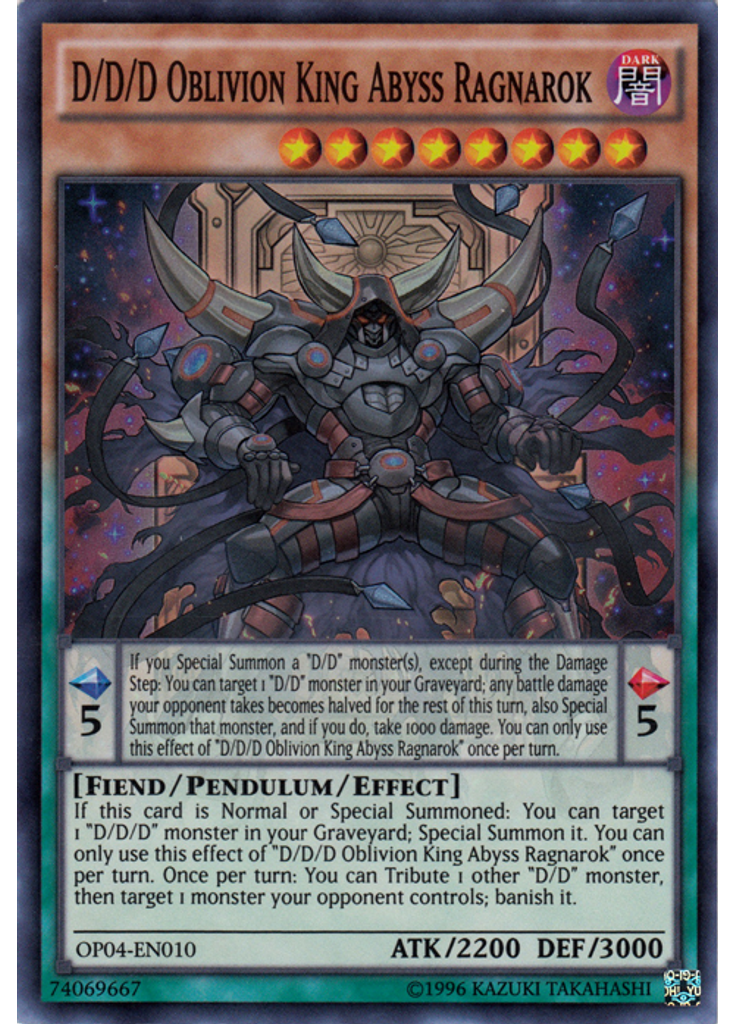 D/D/D Oblivion King Abyss Ragnarok