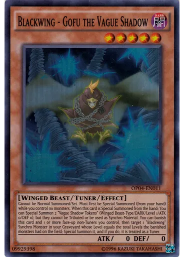Blackwing - Gofu the Vague Shadow