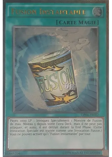 Fusion Instantanée — OTS Pack de Tournoi 4