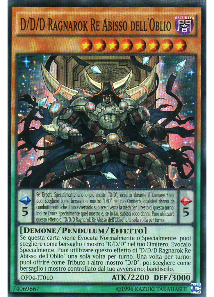 D/D/D Ragnarok Re Abisso dell'Oblio