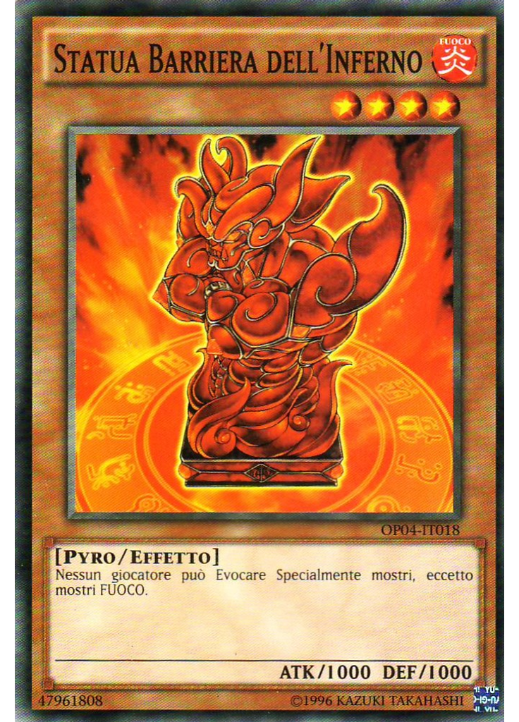 Statua Barriera dell'Inferno