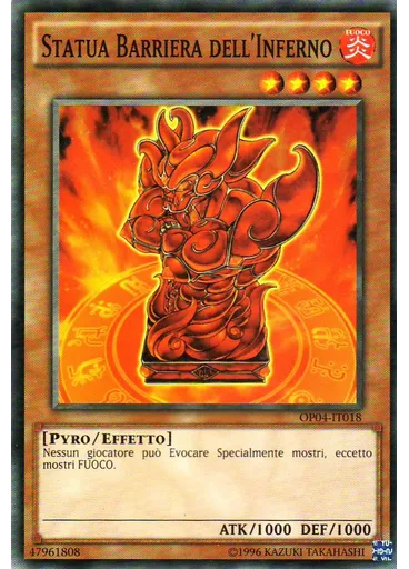 Statua Barriera dell'Inferno — OTS Buste da Torneo 4