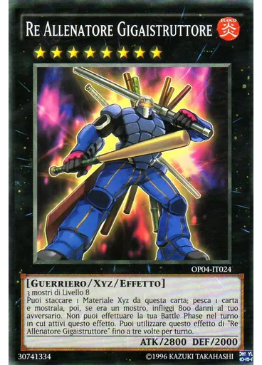 Re Allenatore Gigaistruttore
