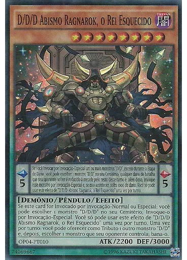 D/D/D Abismo Ragnarok, o Rei Esquecido