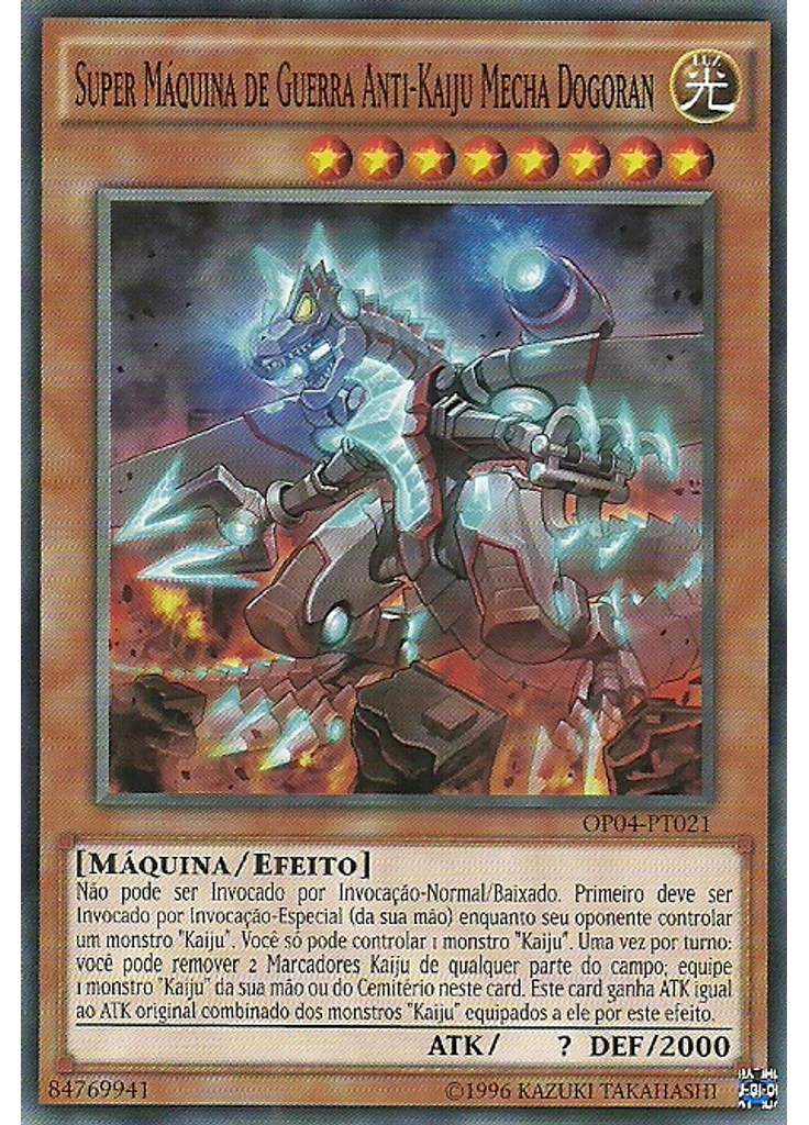 Super Máquina de Guerra Anti-Kaiju Mecha Dogoran