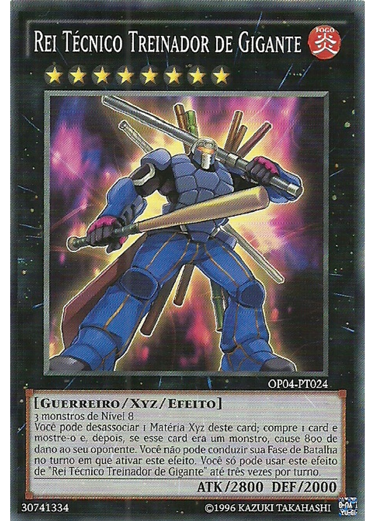 Rei Técnico Treinador de Gigante