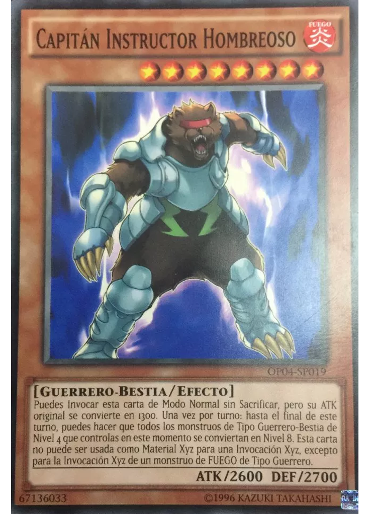 Capitán Instructor Hombreoso