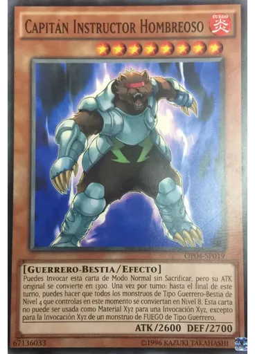 Capitán Instructor Hombreoso