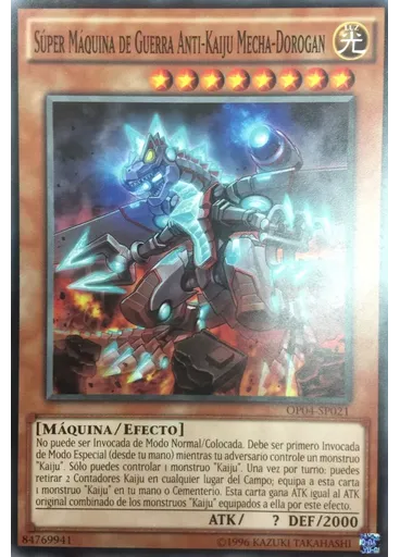 Súper Máquina de Guerra Anti-Kaiju Mecha-Dorogan — OTS Sobre Torneo 4