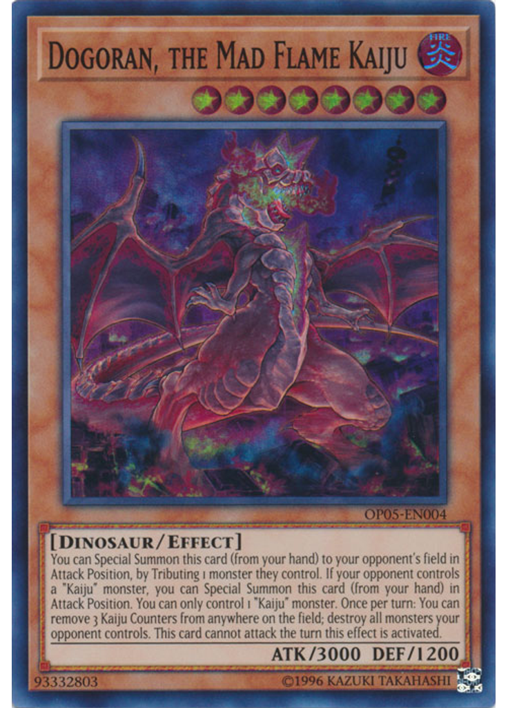 Dogoran, the Mad Flame Kaiju