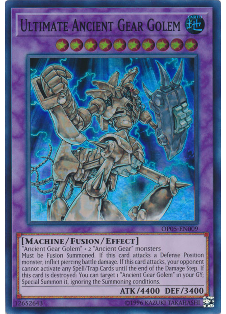 Ultimate Ancient Gear Golem