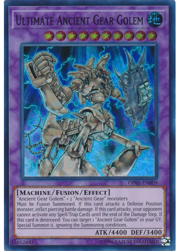 Ultimate Ancient Gear Golem