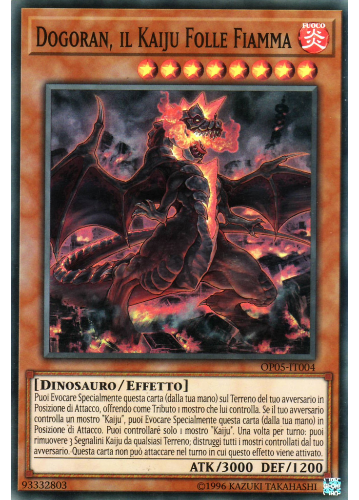 Dogoran, il Kaiju Folle Fiamma
