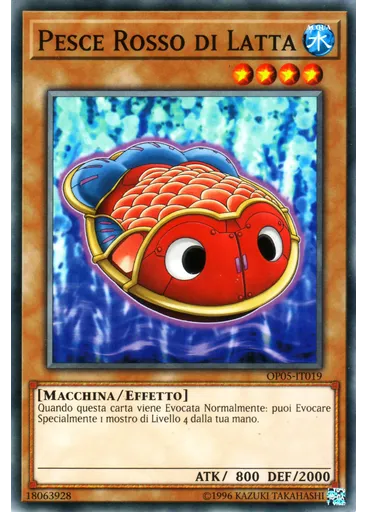 Pesce Rosso di Latta