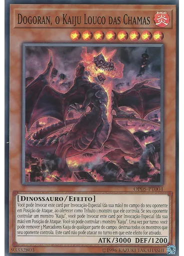 Dogoran, o Kaiju Louco das Chamas