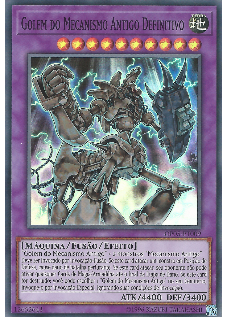 Golem do Mecanismo Antigo Definitivo