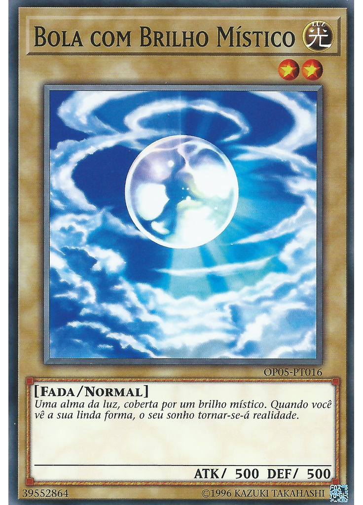 Bola com Brilho Místico