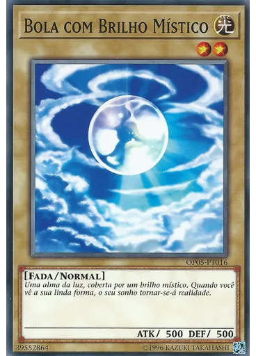 Bola com Brilho Místico