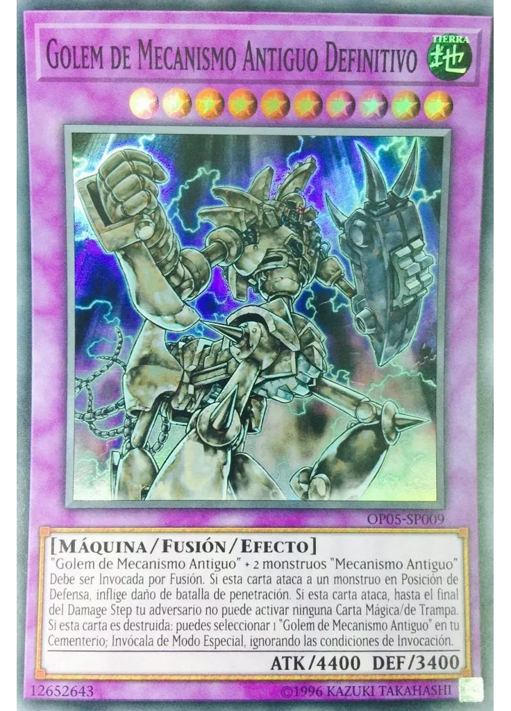 Golem de Mecanismo Antiguo Definitivo