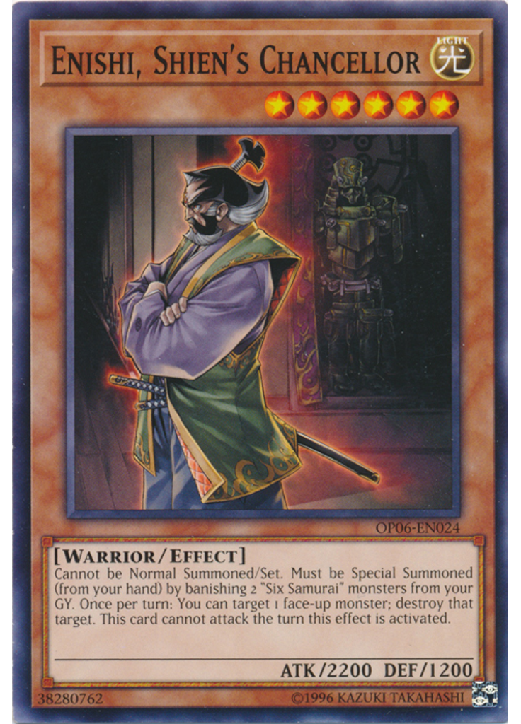 Enishi, Shien's Chancellor