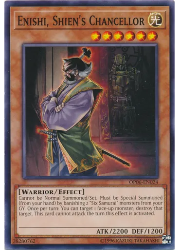 Enishi, Shien's Chancellor