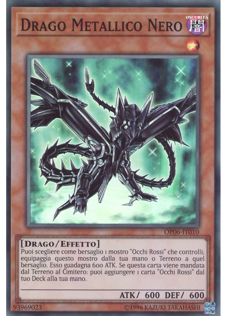 Drago Metallico Nero