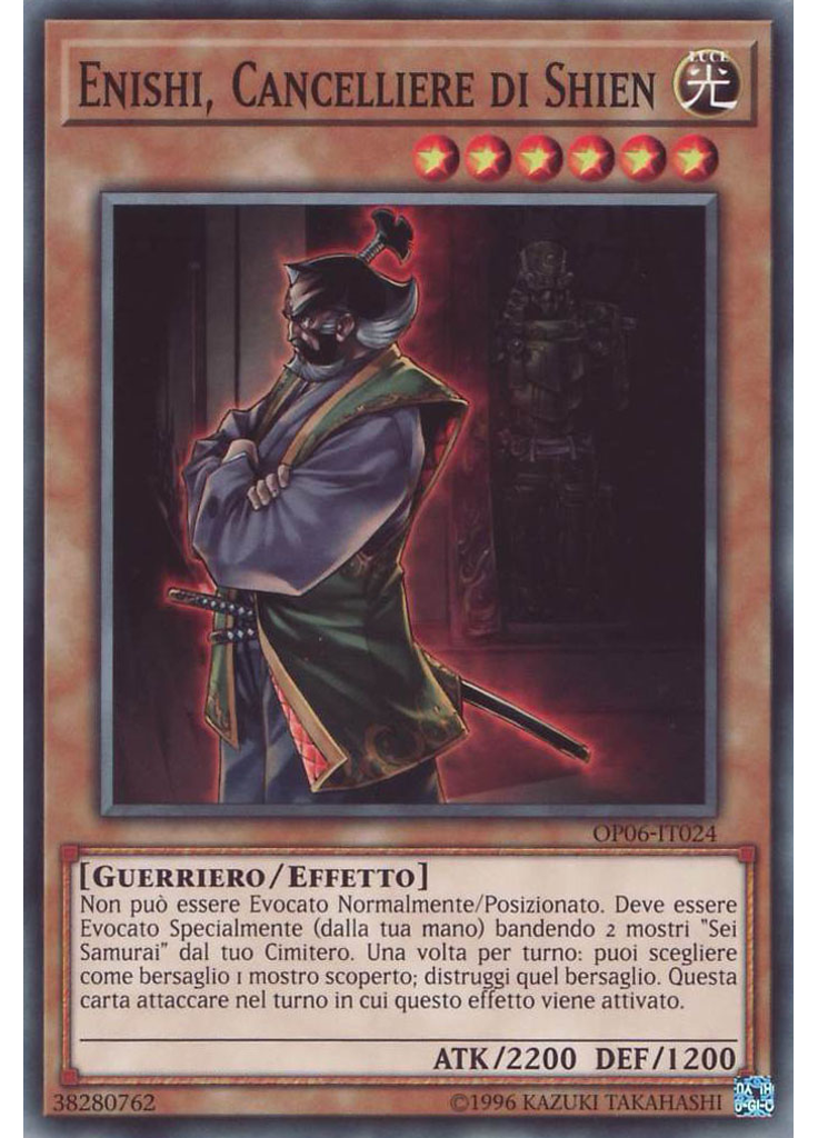 Enishi, Cancelliere di Shien