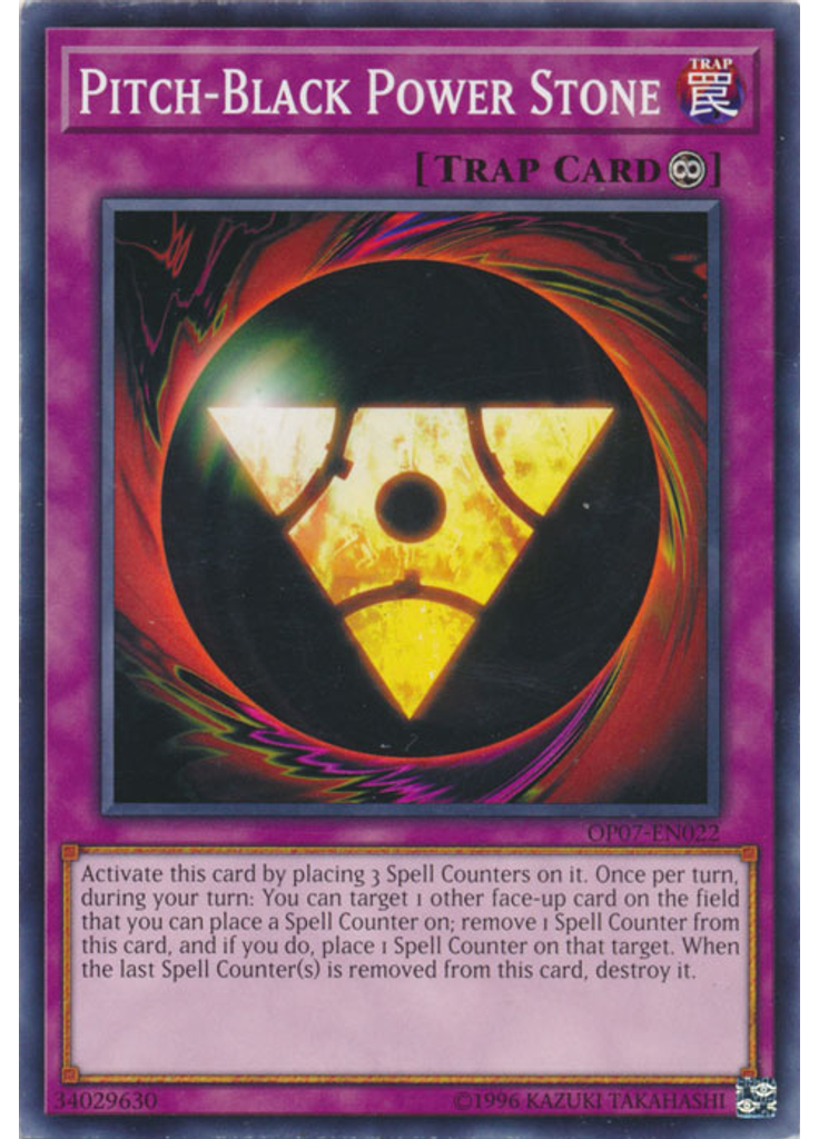 Pitch-Black Power Stone