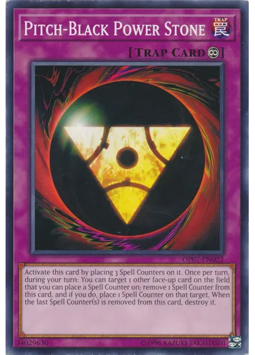 Pitch-Black Power Stone