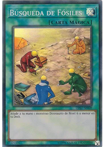 Búsqueda de Fósiles