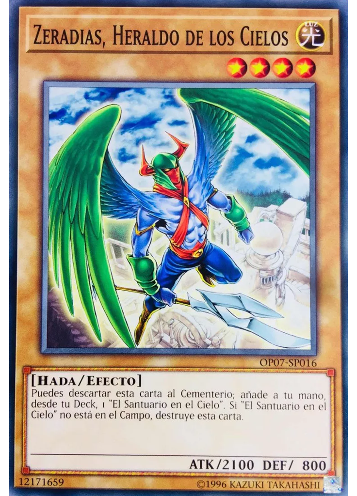 Zeradias, Heraldo de los Cielos
