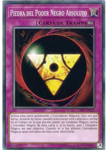 Piedra del Poder Negro Absoluto — OTS Sobre Torneo 7