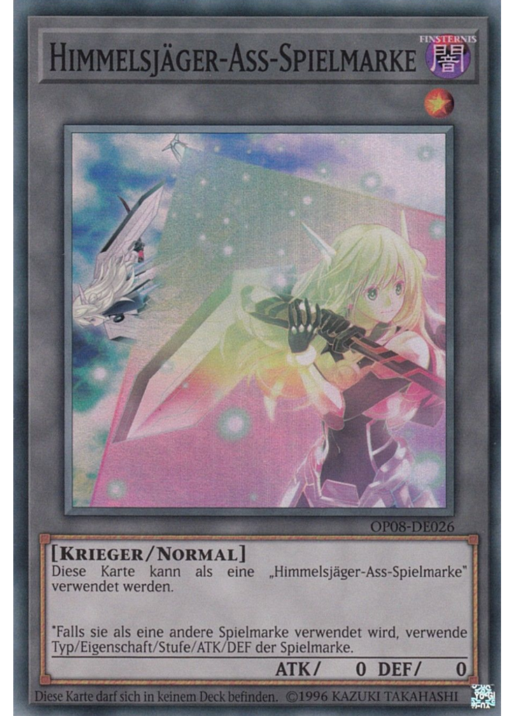 Himmelsjäger-Ass-Spielmarke
