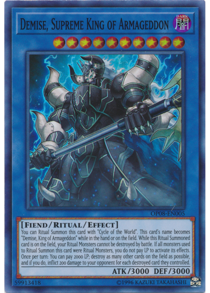 Demise, Supreme King of Armageddon