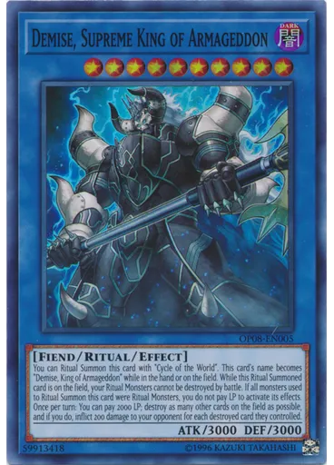 Demise, Supreme King of Armageddon