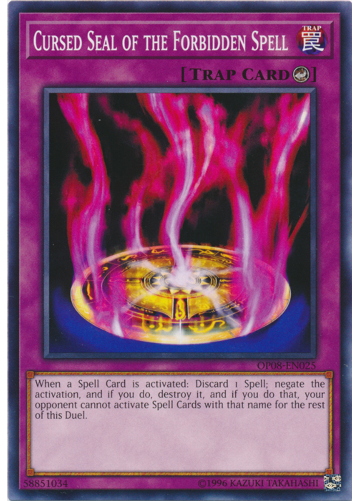 Cursed Seal of the Forbidden Spell