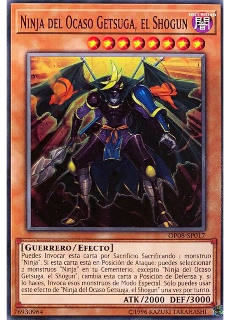 Ninja del Ocaso Getsuga, el Shogun